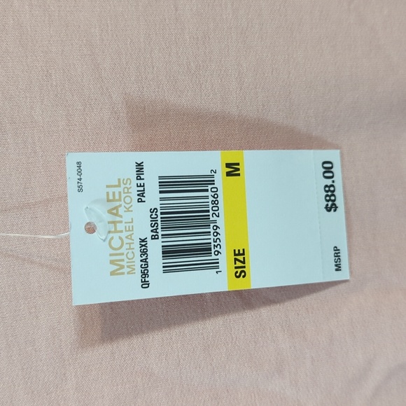 Michael Kors Top Womens Medium Preppy Western Cottagecore Coquette Boho Casual - Picture 5 of 8